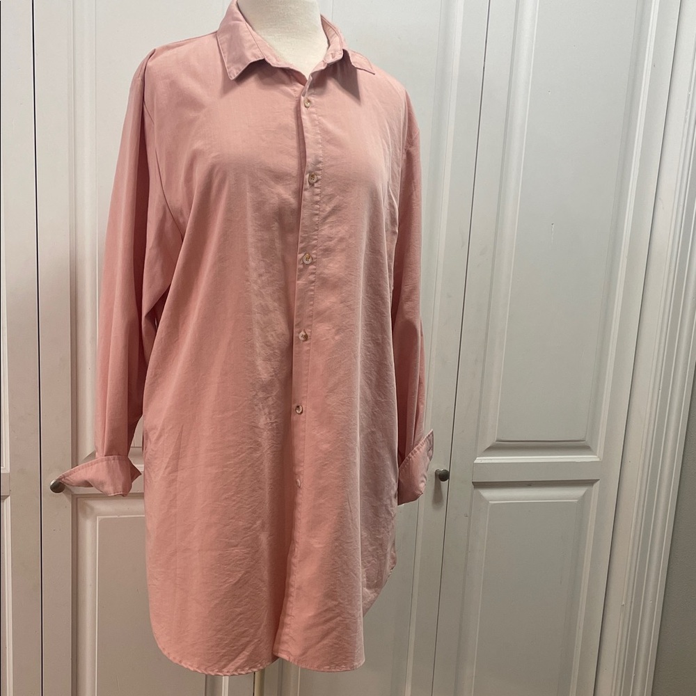 Salmon Shirt Dress or Tunic